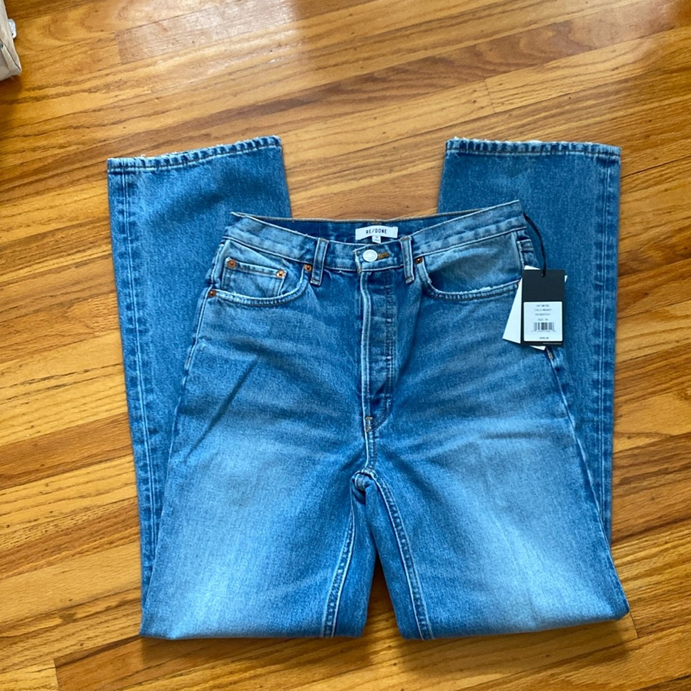Re/Done 70s High Rise Bootcut Jeans